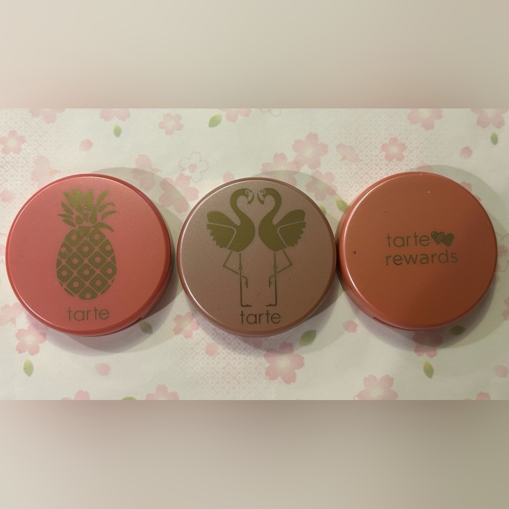 Three tarte blush minis